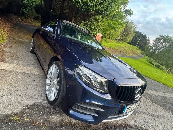 Mercedes-Benz E-Class Coupe, Diesel, 2018, Blue