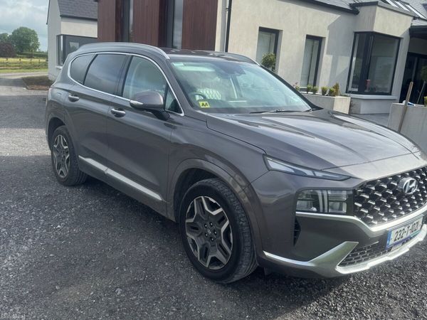 Hyundai Santa Fe SUV, Petrol Plug-in Hybrid, 2023, Grey