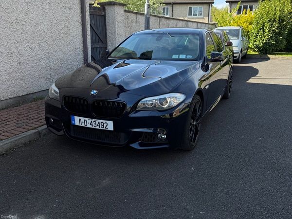 BMW 5-Series Saloon, Diesel, 2011, Blue
