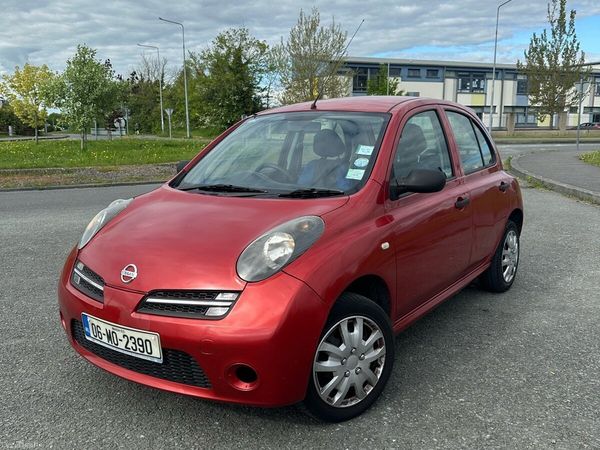 Nissan Micra Hatchback, Petrol, 2006, Red