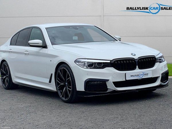BMW 5-Series Saloon, Diesel, 2019, White