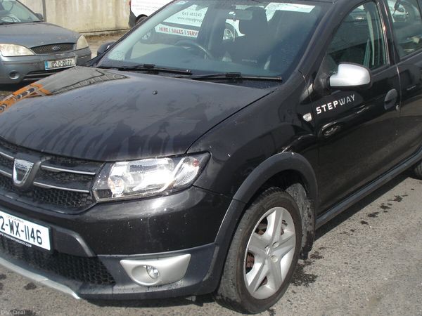 Dacia Sandero Stepway Hatchback, Diesel, 2015, Black