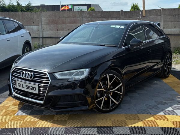 Audi A3 Hatchback, Petrol, 2017, Black