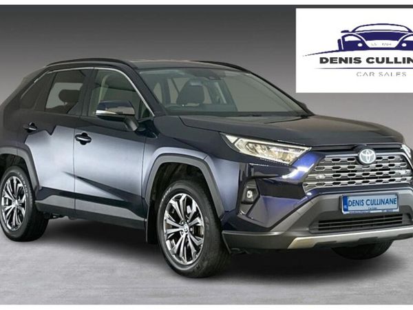 Toyota RAV4 SUV, Petrol Hybrid, 2022, Blue