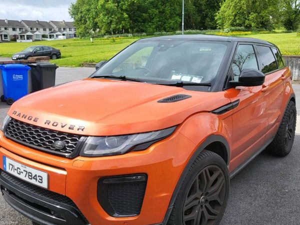 Land Rover Range Rover Evoque SUV, Diesel, 2017, Orange