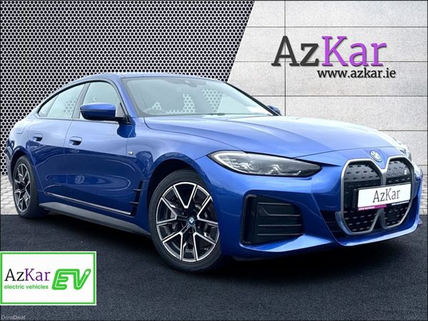 BMW i4 Saloon, Electric, 2022, Blue
