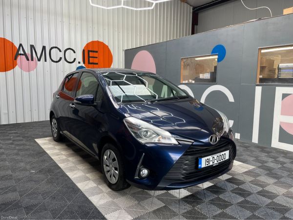 Toyota Vitz Hatchback, Petrol, 2019, Blue