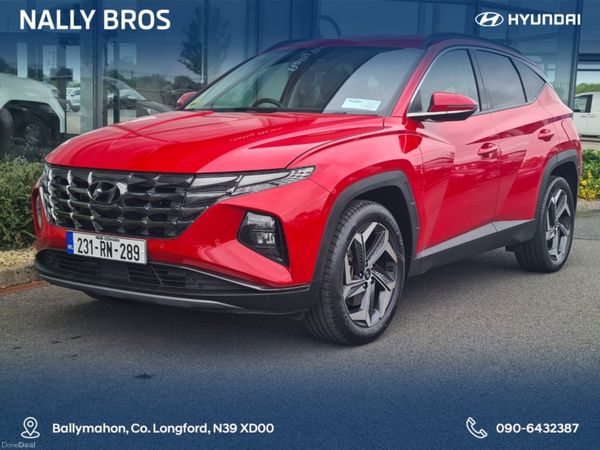 Hyundai Tucson MPV, Petrol Hybrid, 2023, Red