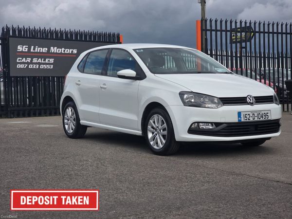 Volkswagen Polo Hatchback, Petrol, 2015, White
