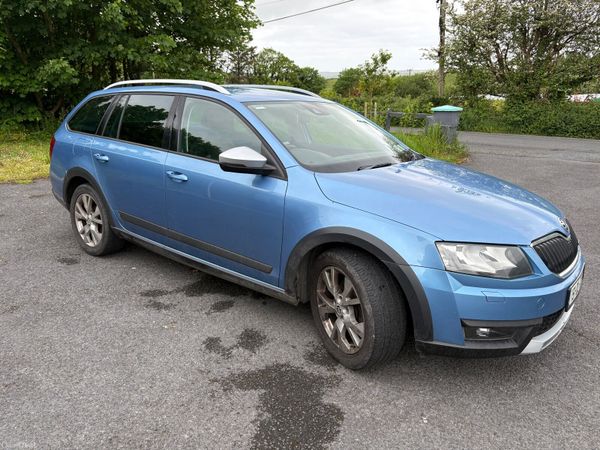 Skoda Octavia Estate, Diesel, 2015, Blue