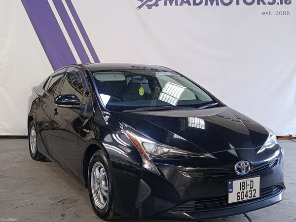 Toyota Prius Hatchback, Petrol Hybrid, 2018, Black