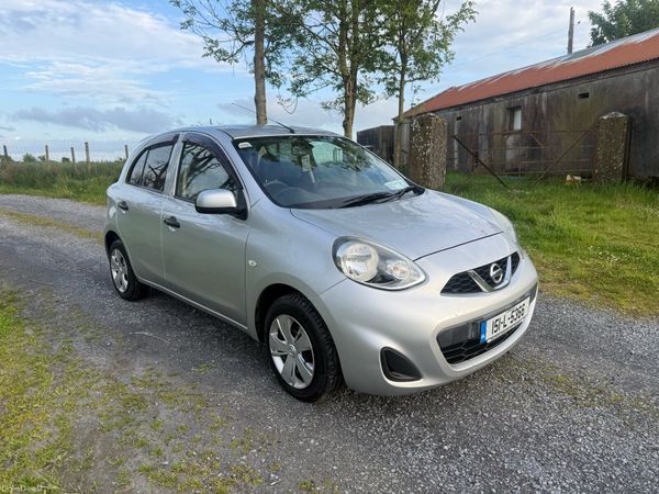 Nissan March Hatchback, Petrol, 2015, Silver