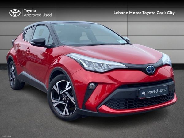 Toyota C-HR SUV, Petrol Hybrid, 2023, Red