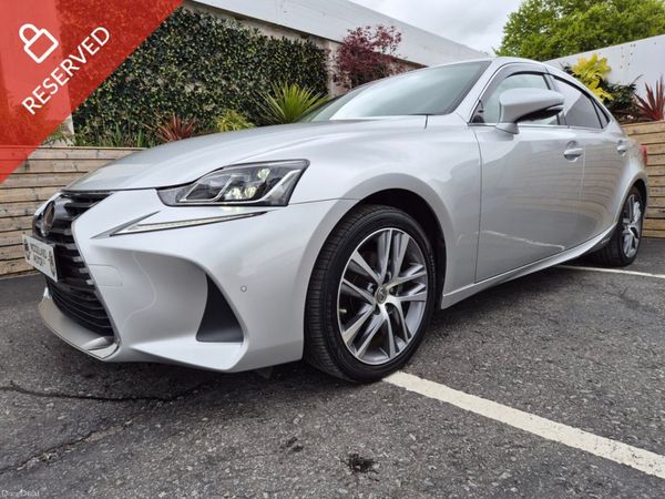 Lexus IS Saloon, Petrol Hybrid, 2020, Silver
