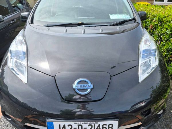 Nissan Leaf Hatchback, Electric, 2014, Black