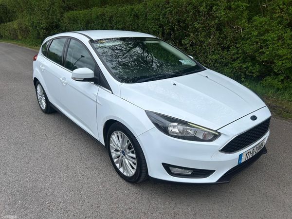 Ford Focus Hatchback, Diesel, 2017, White