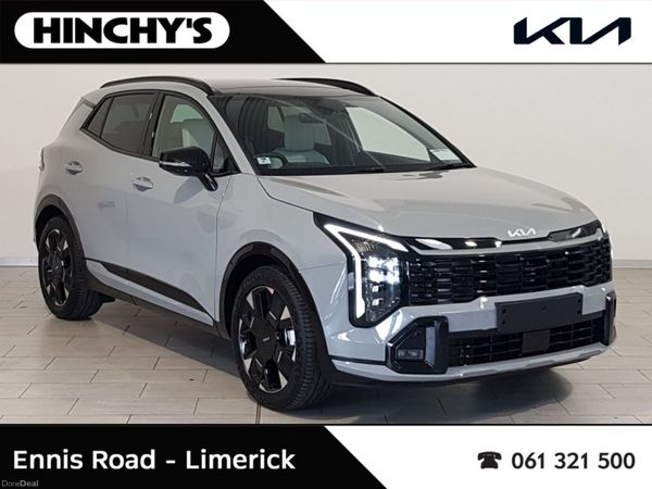 Kia Sportage SUV, Diesel Hybrid, 2026, Grey