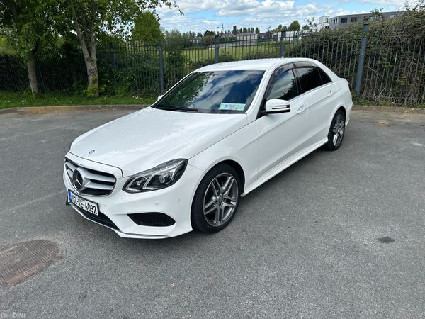 Mercedes-Benz E-Class Saloon, Petrol, 2015, White