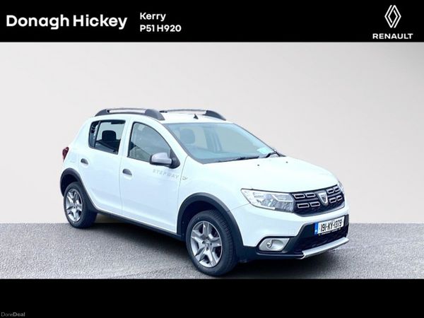 Dacia Sandero Stepway SUV, Petrol, 2019, White