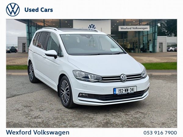 Volkswagen Touran MPV, Diesel, 2019, White