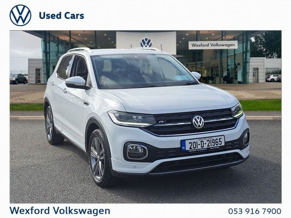 Volkswagen T-Cross SUV, Petrol, 2020, White