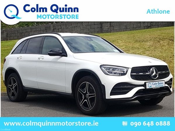 Mercedes-Benz GLC SUV, Diesel Plug-in Hybrid, 2022, White
