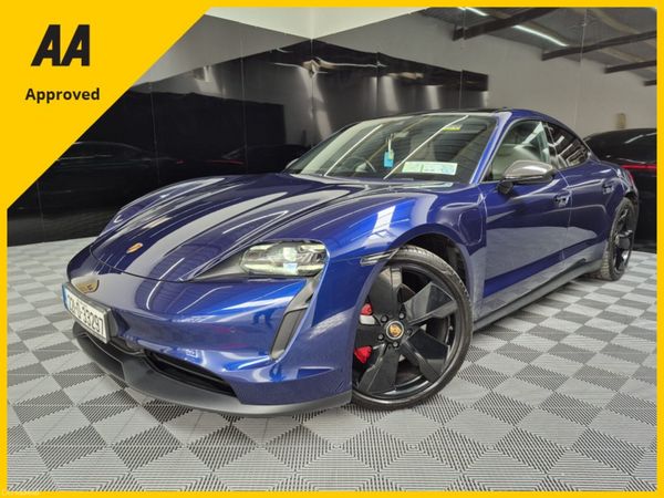 Porsche Taycan Saloon, Electric, 2022, Blue