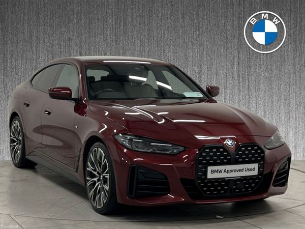 BMW 4-Series Coupe, Diesel, 2022, Red