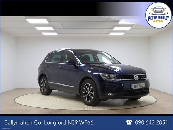 Volkswagen Tiguan SUV, Diesel, 2019, Blue