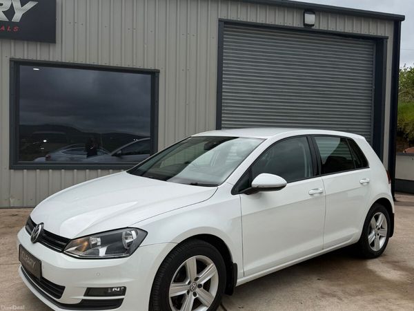 Volkswagen Golf Hatchback, Diesel, 2014, White