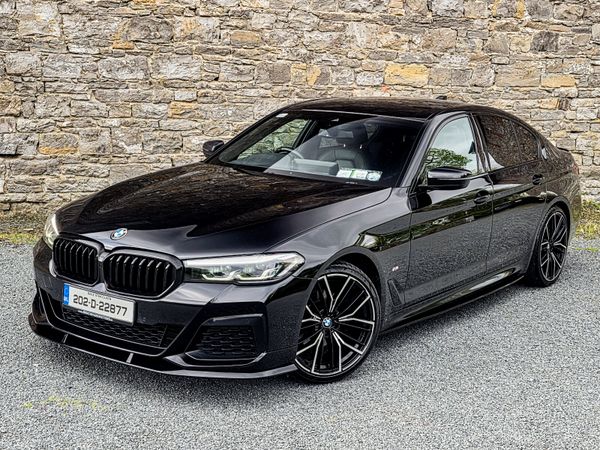 BMW 5-Series Saloon, Diesel, 2020, Black