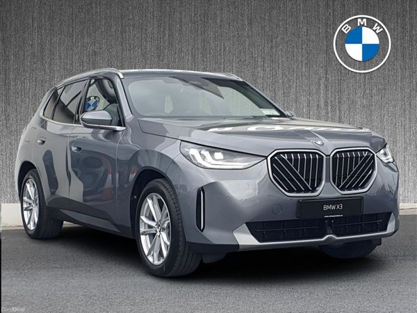 BMW X3 SUV, Petrol Plug-in Hybrid, 2026, Grey