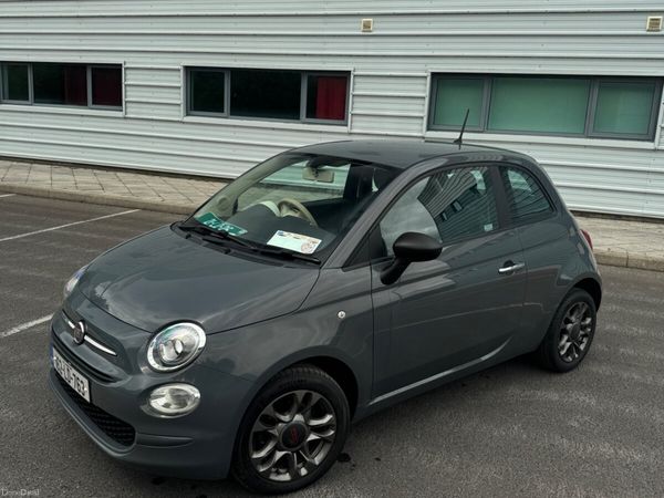 Fiat 500 Hatchback, Petrol, 2016, Grey