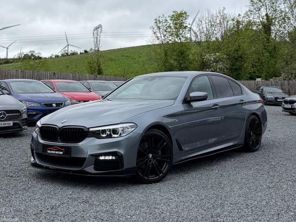 BMW 5-Series Saloon, Diesel, 2019, Blue
