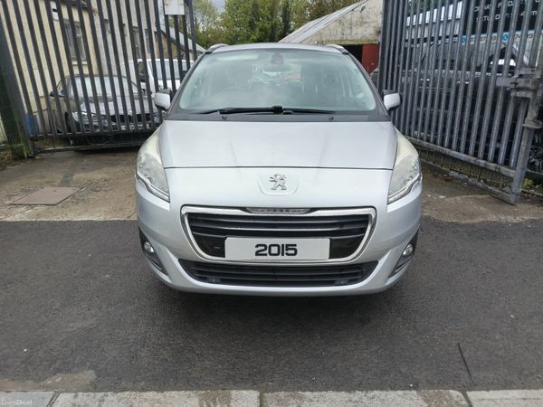 Peugeot 5008 MPV, Diesel, 2015, Silver