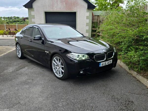 BMW 5-Series Saloon, Diesel, 2014, Black