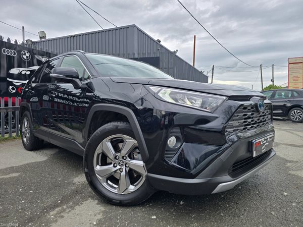 Toyota RAV4 SUV, Petrol Hybrid, 2021, Black