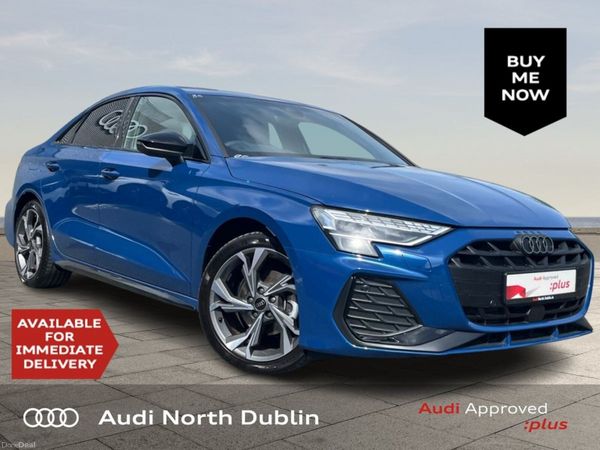 Audi A3 Saloon, Petrol, 2024, Blue