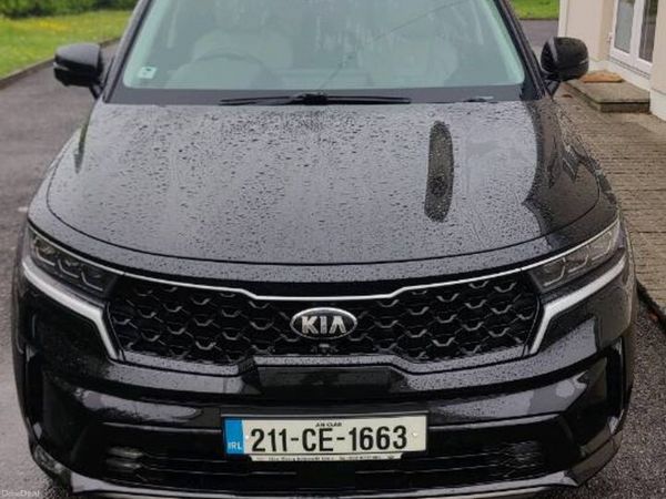 Kia Sorento SUV, Petrol Plug-in Hybrid, 2021, Black