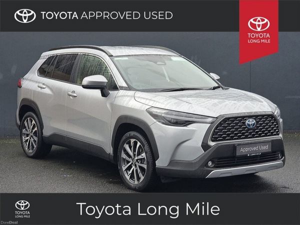 Toyota Corolla Cross Hatchback, Petrol Hybrid, 2022, Silver
