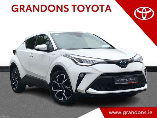 Toyota C-HR SUV, Petrol Hybrid, 2020, White