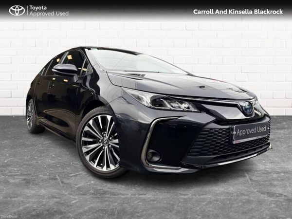 Toyota Corolla Saloon, Petrol Hybrid, 2025, Black
