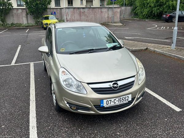 Opel Corsa Hatchback, Petrol, 2007, Silver