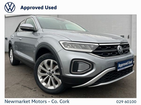 Volkswagen T-Roc SUV, Petrol, 2024, Silver