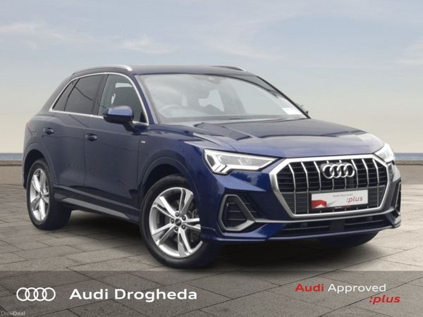 Audi Q3 SUV, Petrol Plug-in Hybrid, 2024, Blue