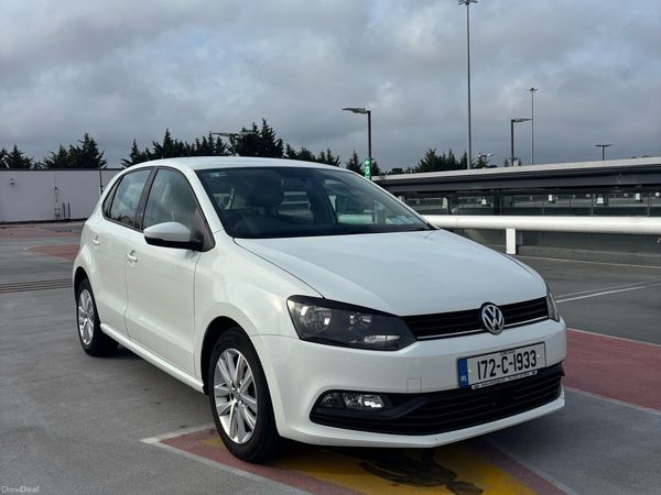 Volkswagen Polo Hatchback, Petrol, 2017, White