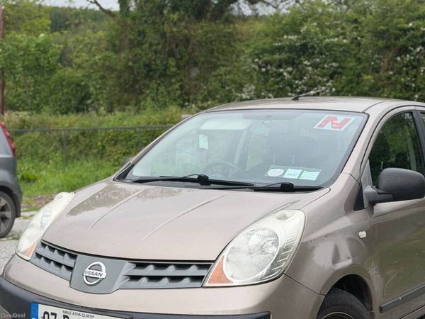 Nissan Note MPV, Petrol, 2007, Brown