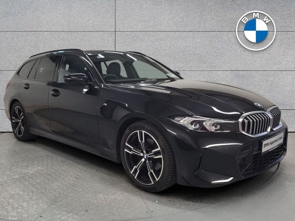 BMW 3-Series Estate, Diesel, 2024, Black