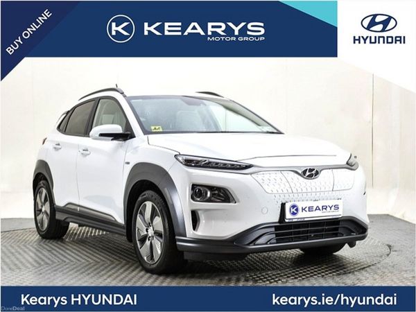 Hyundai KONA SUV, Electric, 2020, White