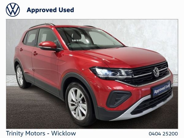 Volkswagen T-Cross SUV, Petrol, 2025, Red